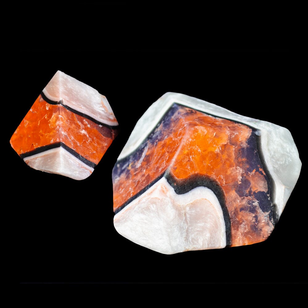 Blumenmaedchen PFLANZLICHE SEIFE Fire Geode