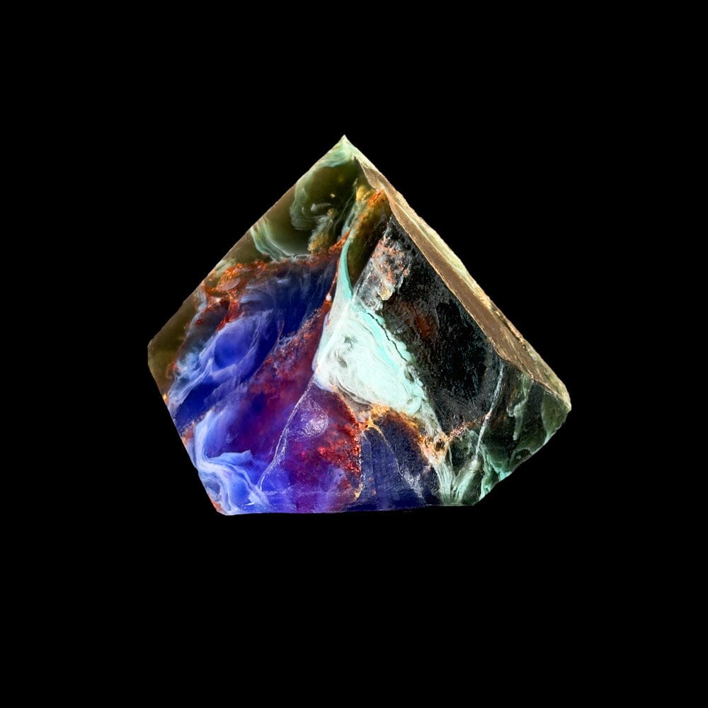 Blumenmaedchen PFLANZLICHE SEIFE Azurite Malachite