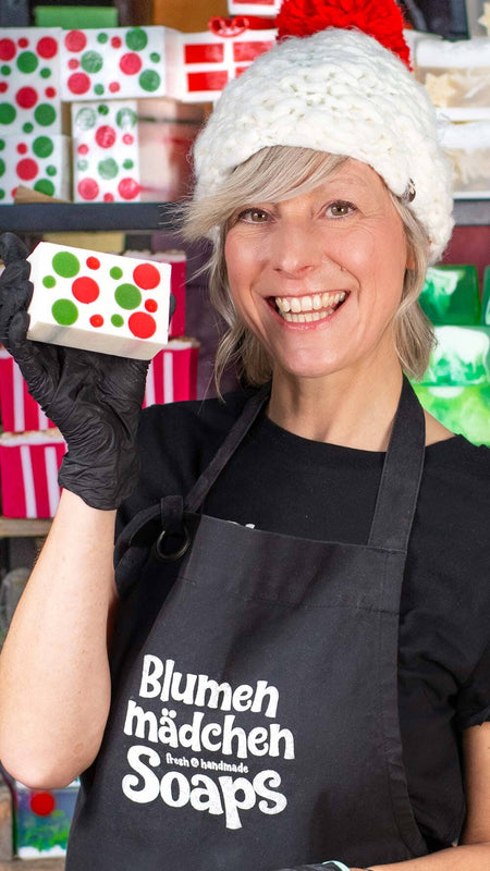 Blumenmaedchen PFLANZLICHE SEIFE Christmas Joy