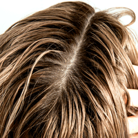 fettiges Haar