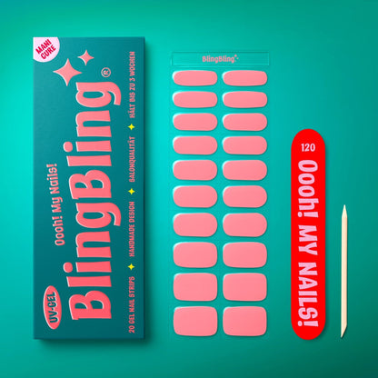 BlingBling® Manicure Gel Nail Strips ★ No.05 - Natalie - Manicure