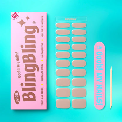 BlingBling® Manicure Gel Nail Strips ★ No.06 - Annabelle - Manicure