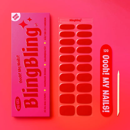 BlingBling® Manicure Gel Nail Strips ★ No.08 - Lynn - Manicure