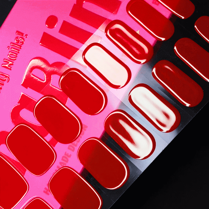 BlingBling® Manicure Gel Nail Strips ★ No.08 - Lynn - Manicure