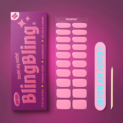 BlingBling® Manicure Gel Nail Strips ★ No.09 - Linda - Manicure