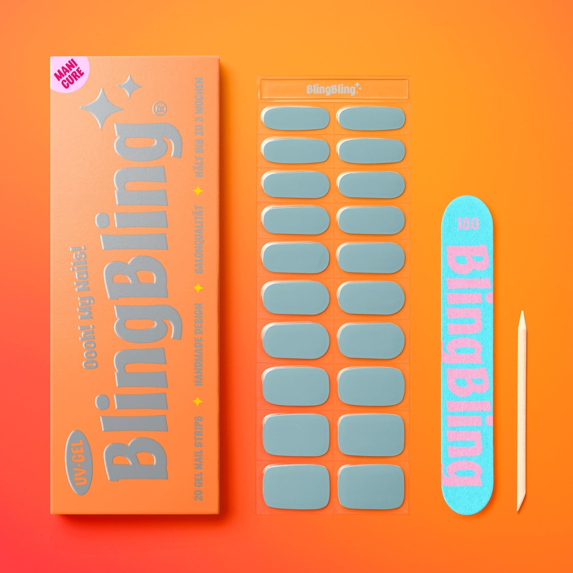 BlingBling® Manicure Gel Nail Strips ★ No.11 - Celine - Manicure