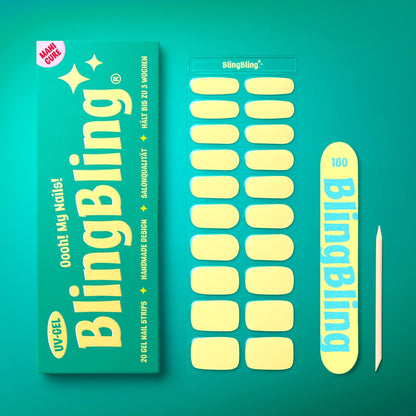 BlingBling® Manicure Gel Nail Strips ★ No.12 - Savanna - Manicure