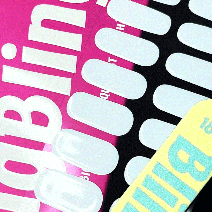 BlingBling® Manicure Gel Nail Strips ★ No.16 - Aurora - Manicure