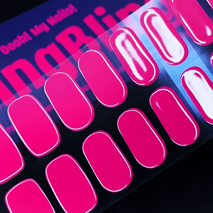 BlingBling® Manicure Gel Nail Strips ★ No.17 - Kaya - Manicure