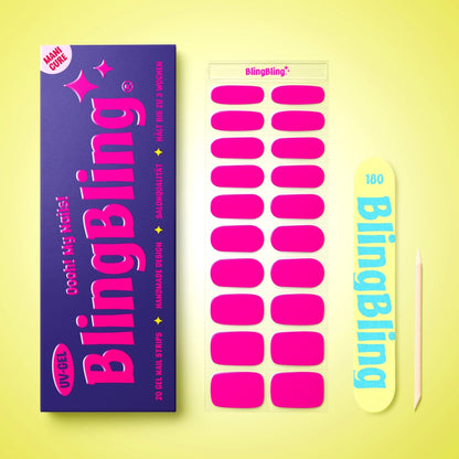 BlingBling® Manicure Gel Nail Strips ★ No.17 - Kaya - Manicure