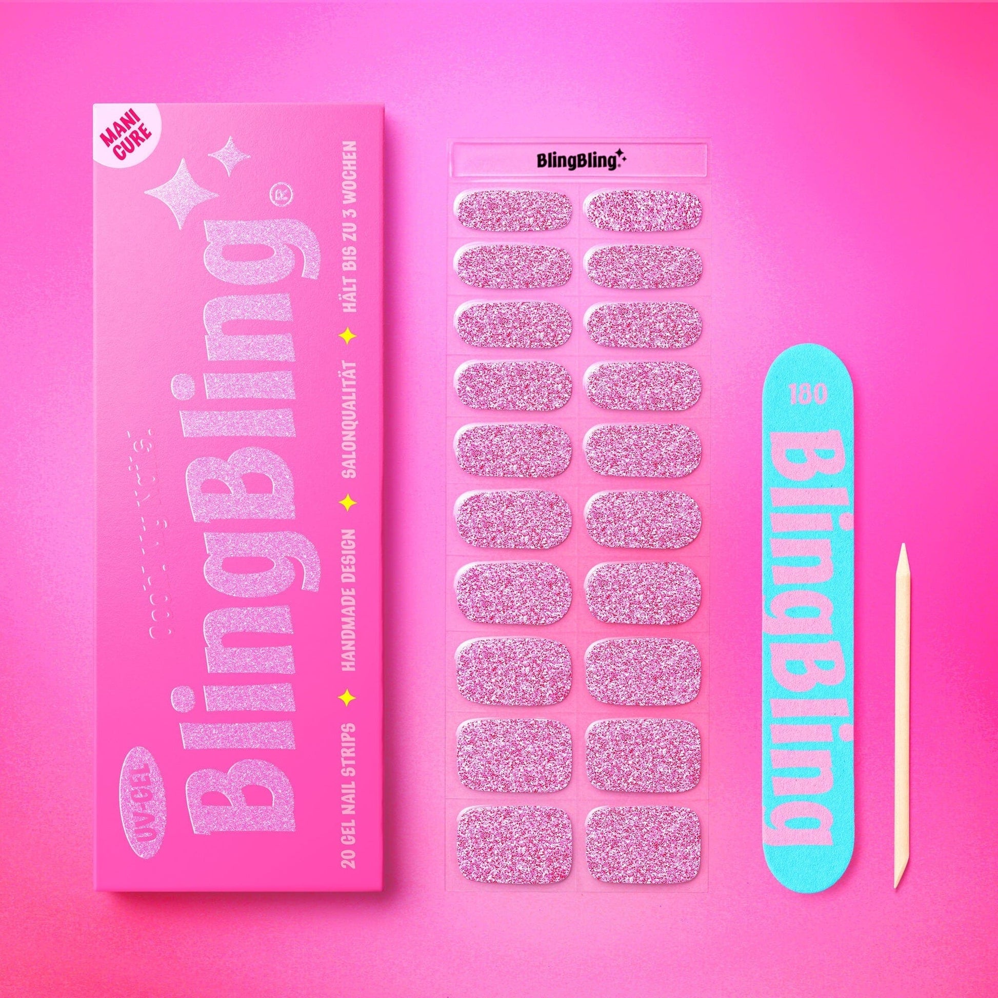 BlingBling® Manicure Gel Nail Strips ★ No.26 - Kylie - Manicure