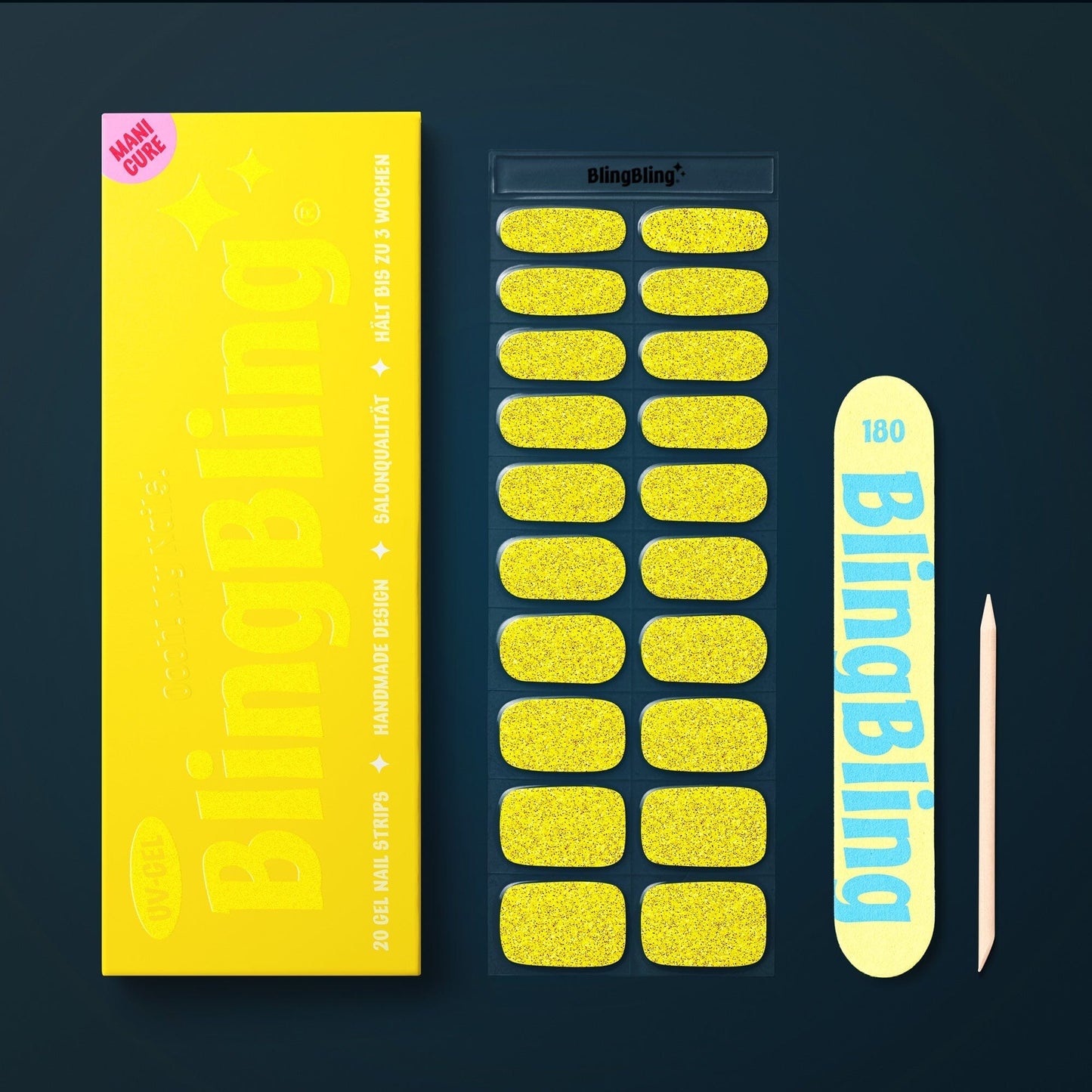 BlingBling® Manicure Gel Nail Strips ★ No.27 - Brittney - Manicure