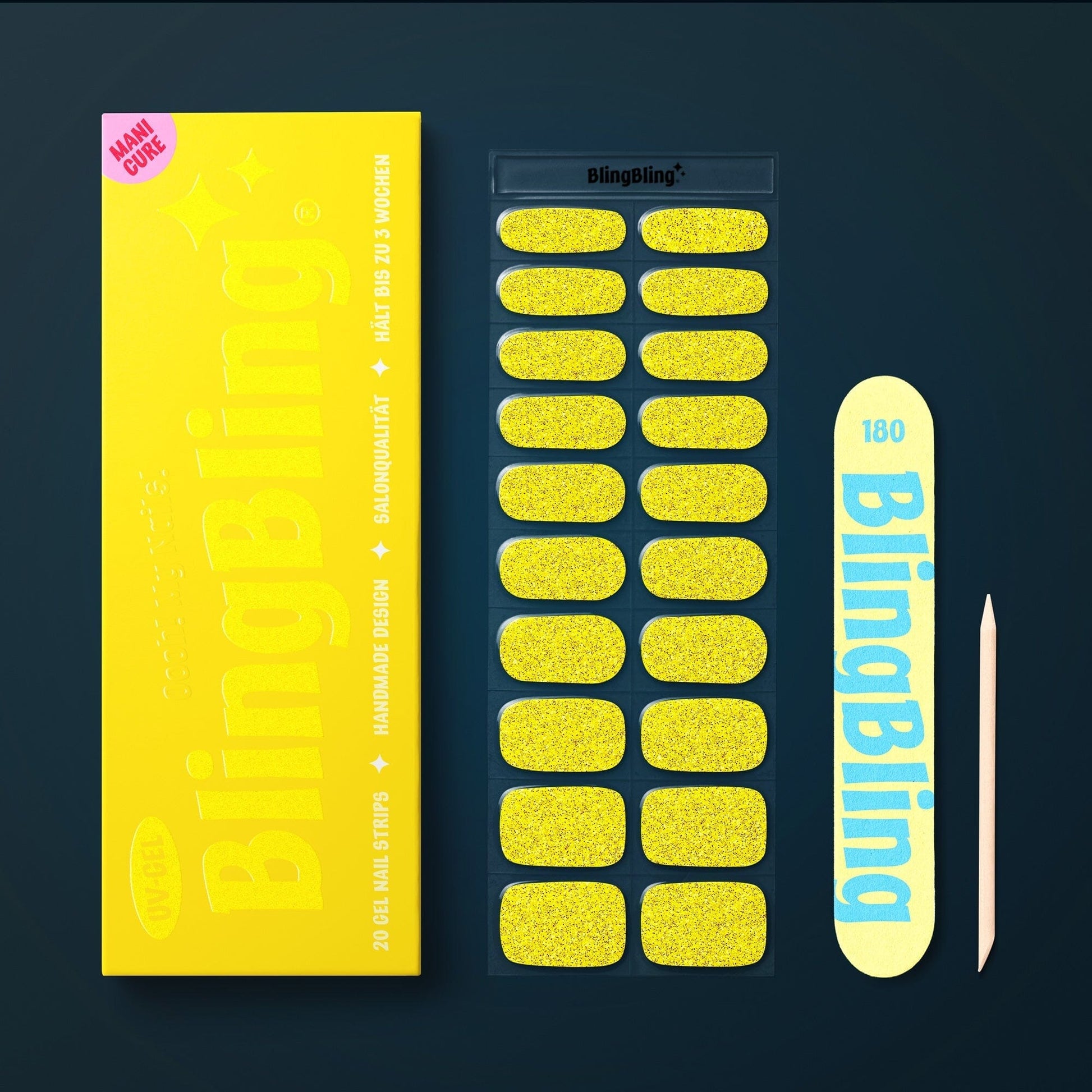 BlingBling® Manicure Gel Nail Strips ★ No.27 - Brittney - Manicure
