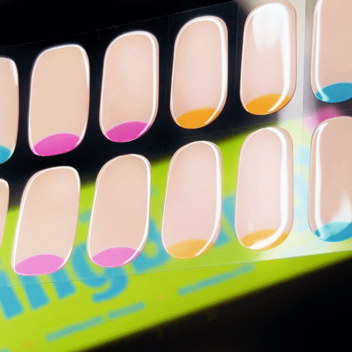 BlingBling® Manicure Gel Nail Strips ★ No.33 - Bella - Manicure