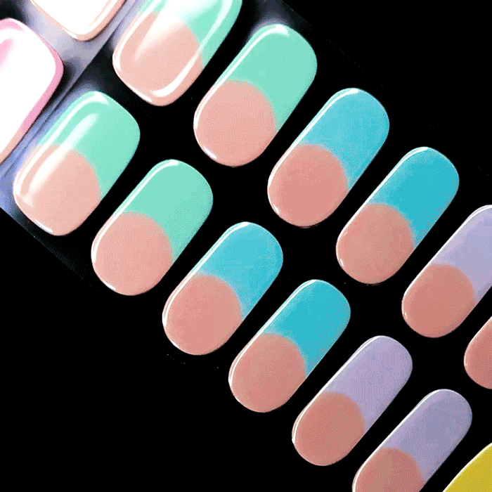 BlingBling® Manicure Gel Nail Strips ★ No.35 - Mia - Manicure