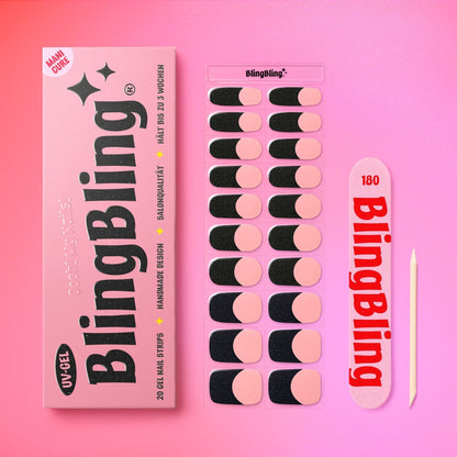 BlingBling® Manicure Gel Nail Strips ★ No.36 - Isabelle - Manicure