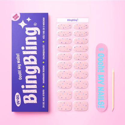 BlingBling® Manicure Gel Nail Strips ★ No.41 - Hanni - Manicure