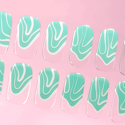 BlingBling® Manicure Gel Nail Strips ★ No.43 - Lucy - Manicure