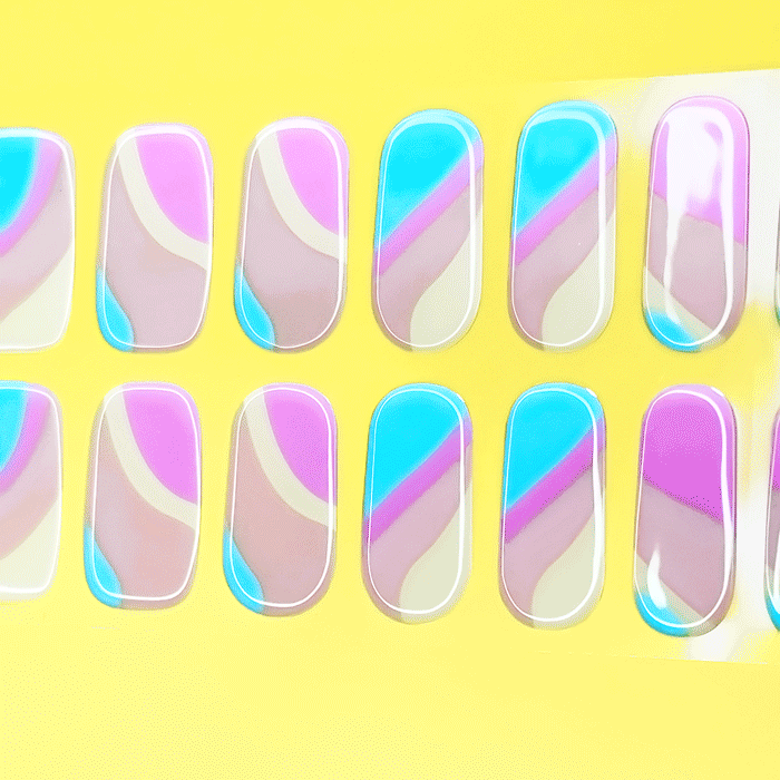 BlingBling® Manicure Gel Nail Strips ★ No.44 - Hannah - Manicure