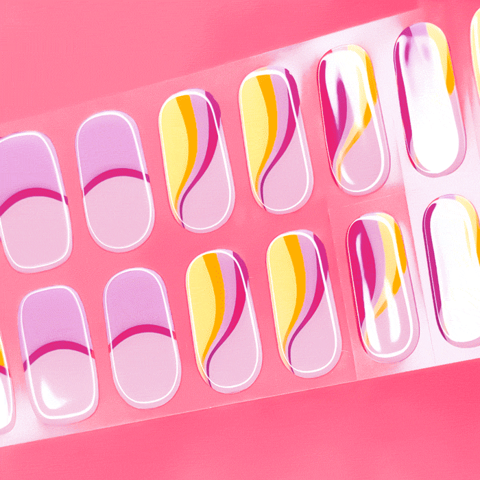 BlingBling® Manicure Gel Nail Strips ★ No.45 - Penelope - Manicure