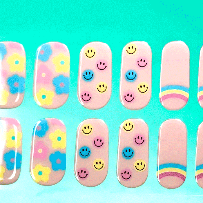 BlingBling® Manicure Gel Nail Strips ★ No.49 - Kelly - Manicure
