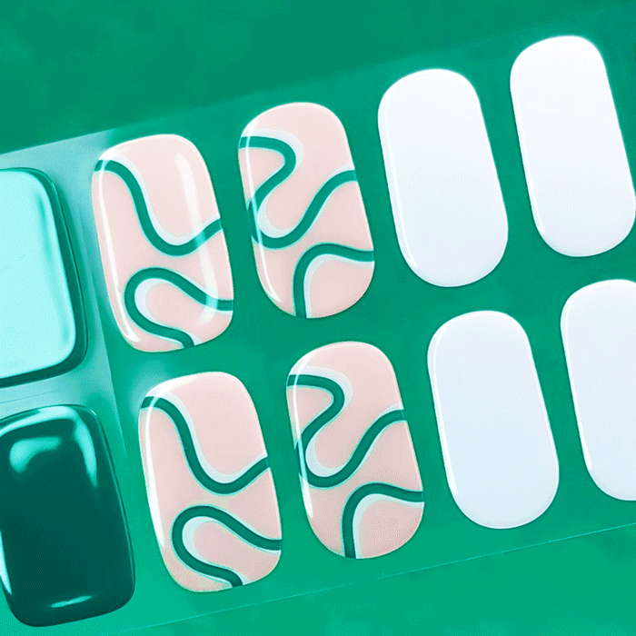 BlingBling® Manicure Gel Nail Strips ★ No.53 - Eva - Manicure