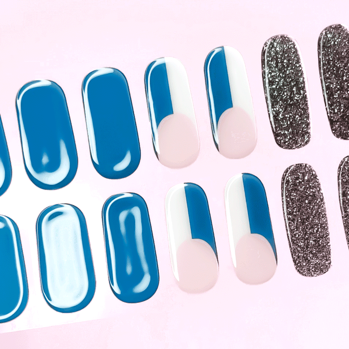 BlingBling® Manicure Gel Nail Strips ★ No.55 - Klara - Manicure
