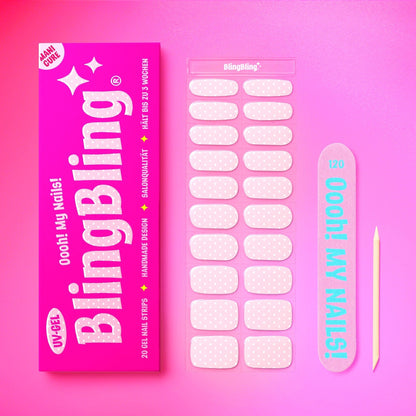 BlingBling® Manicure Gel Nail Strips ★ No.58 - Ellie - Manicure