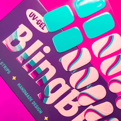 BlingBling® Manicure Gel Nail Strips ★ No.59 - Candice - Manicure