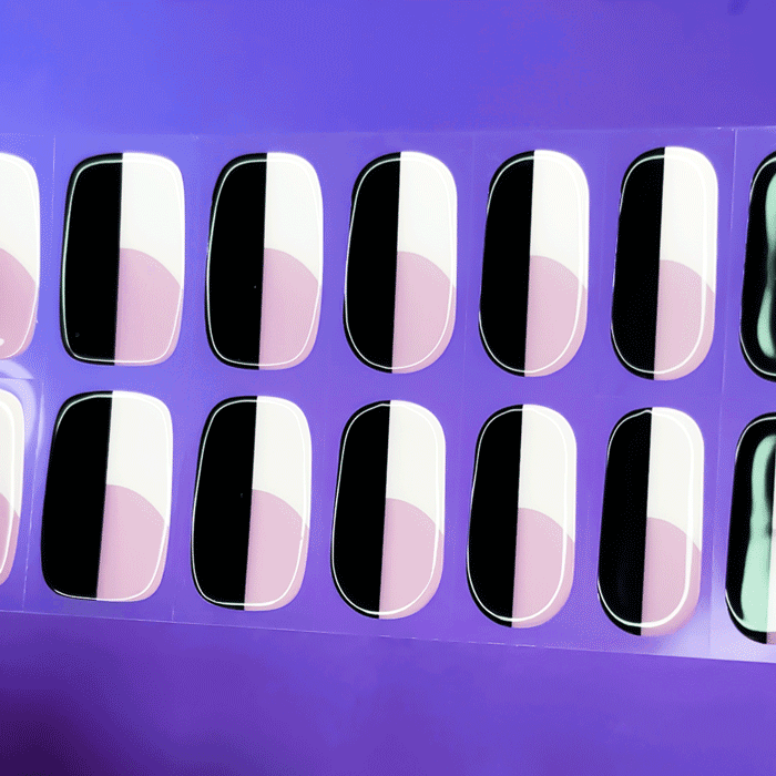 BlingBling® Manicure Gel Nail Strips ★ No.61 - Violet - Manicure