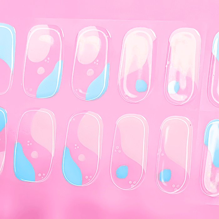BlingBling® Manicure Gel Nail Strips ★ No.63 - Julia - Manicure
