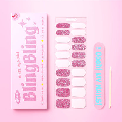 BlingBling® Manicure Gel Nail Strips ★ No.64 - Camilla - Manicure