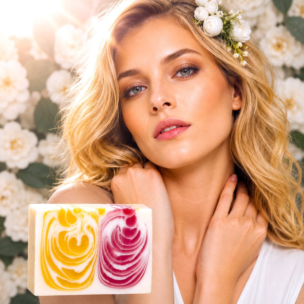 Blumenmaedchen PFLANZLICHE SEIFE Golden Hour