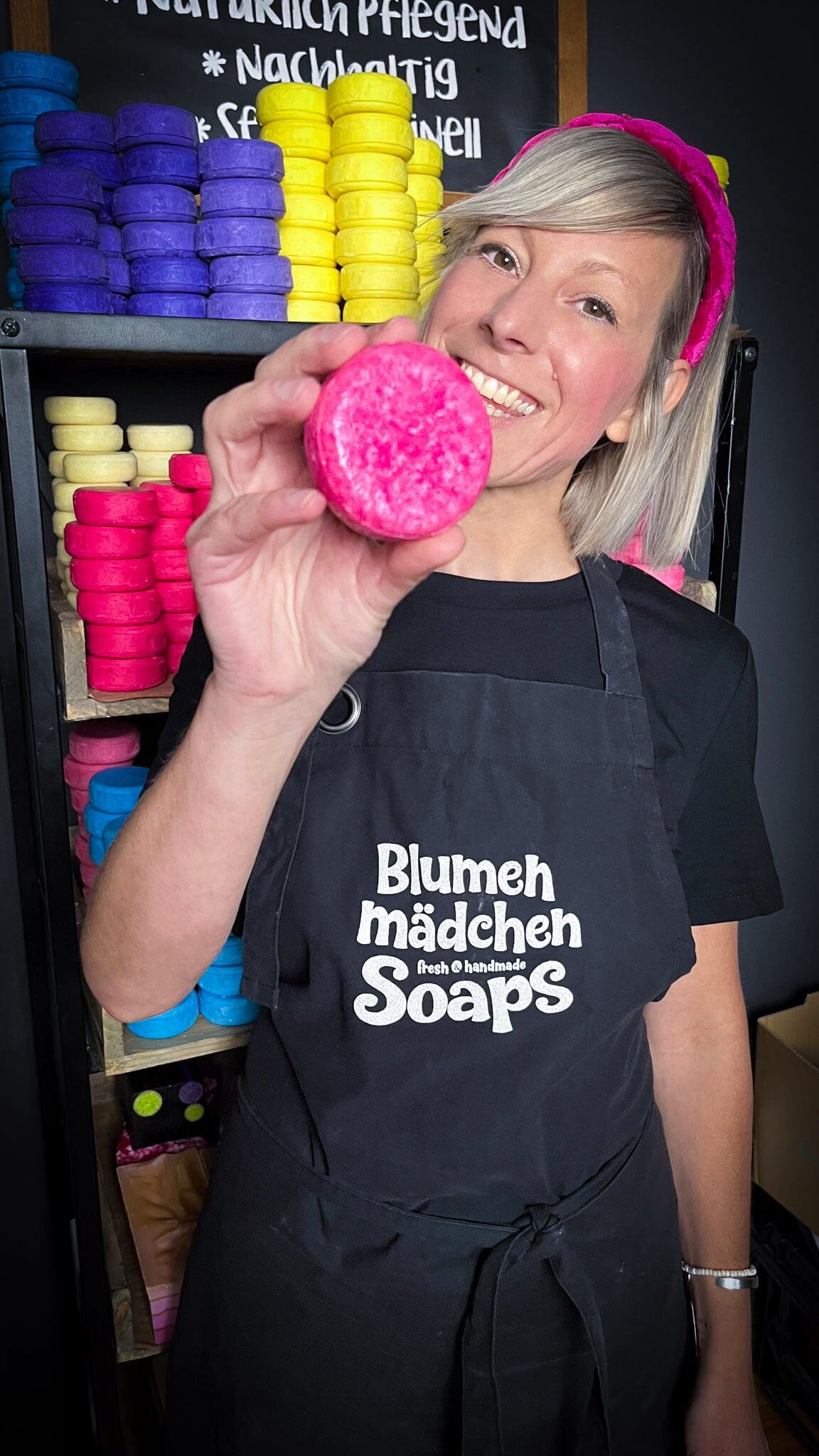 Blumenmaedchen SHAMPOO BAR Granatapfel