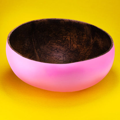 Blumenmaedchen ABLAGE Kokosnuss Bowl Rosa