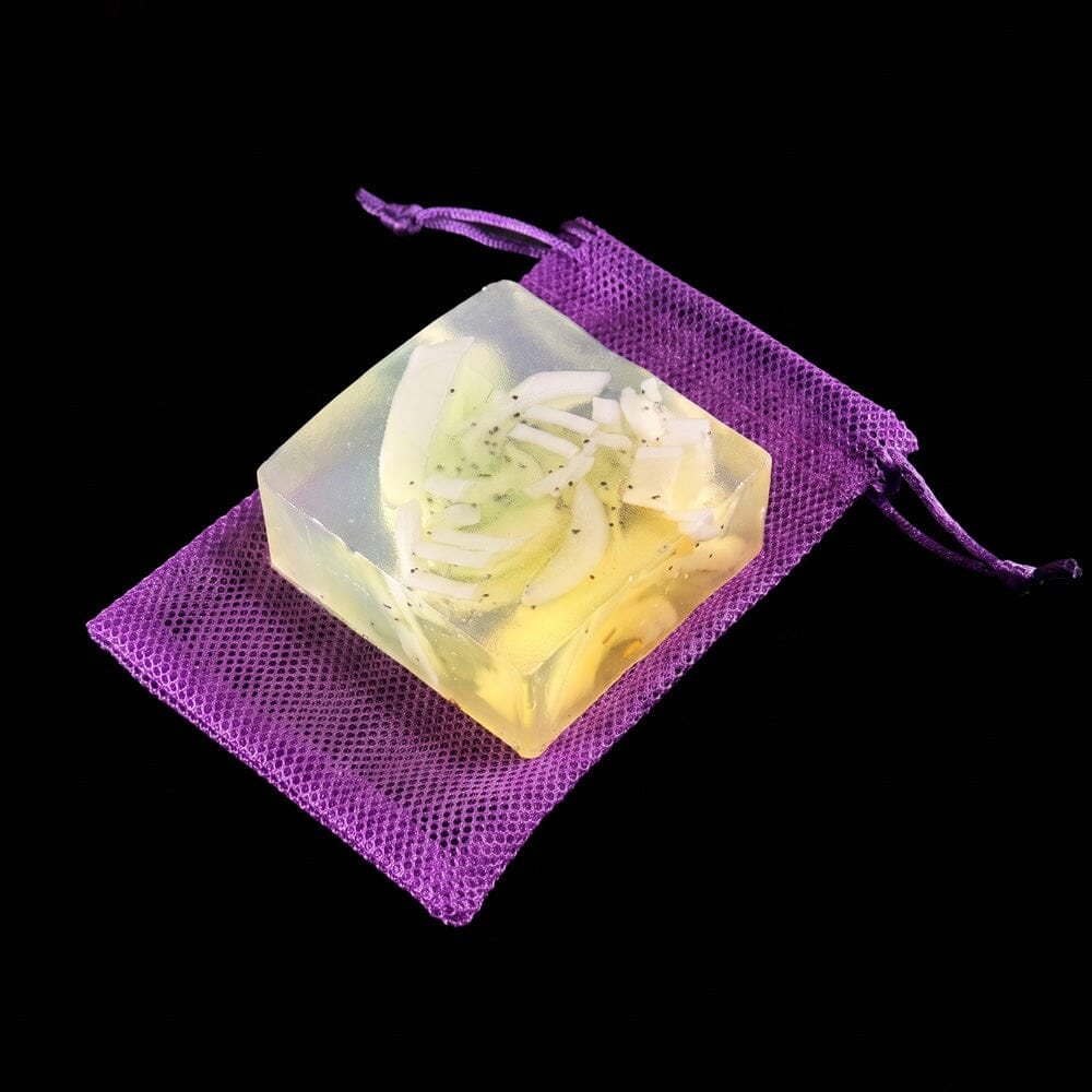 Blumenmaedchen SEIFENSÄCKCHEN Lila für Seifen und Bars