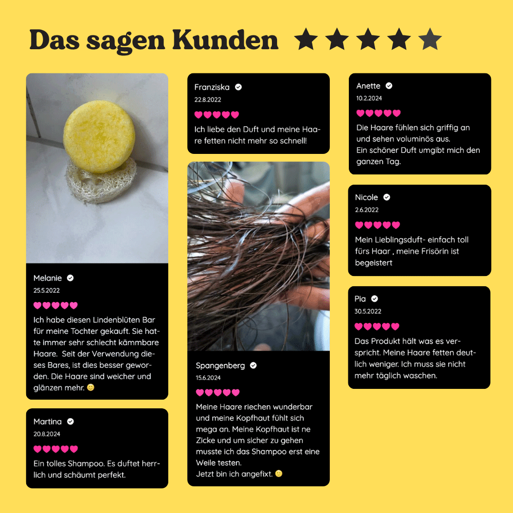 Blumenmaedchen SHAMPOO BAR Lindenblüte