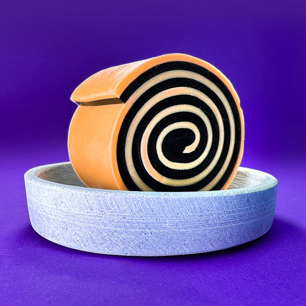 Blumenmaedchen PFLANZLICHE SEIFE Orange Chili Roll