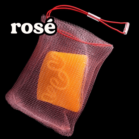 Blumenmaedchen SEIFENSÄCKCHEN Retro Rosé