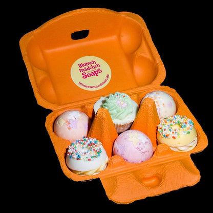 Blumenmaedchen BADEBOMBE Set Eierpackung