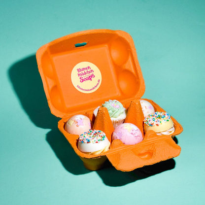 Blumenmaedchen BADEBOMBE Set Eierpackung