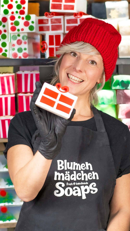 Blumenmaedchen PFLANZLICHE SEIFE Weihnachts Geschenk