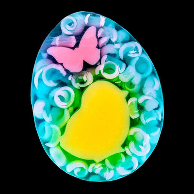 Blumenmaedchen PFLANZLICHE SEIFE Easter Egg