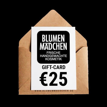 Blumenmaedchen-Gutschein GUTSCHEIN GIFT CARD 25€