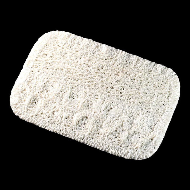 Blumenmaedchen ABLAGE NATUR Luffa Kissen Natur Eckig Für Shampoo Bars Oder Soap Bars