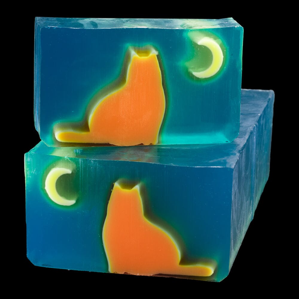 Blumenmaedchen PFLANZLICHE SEIFE Red Cat With Moon