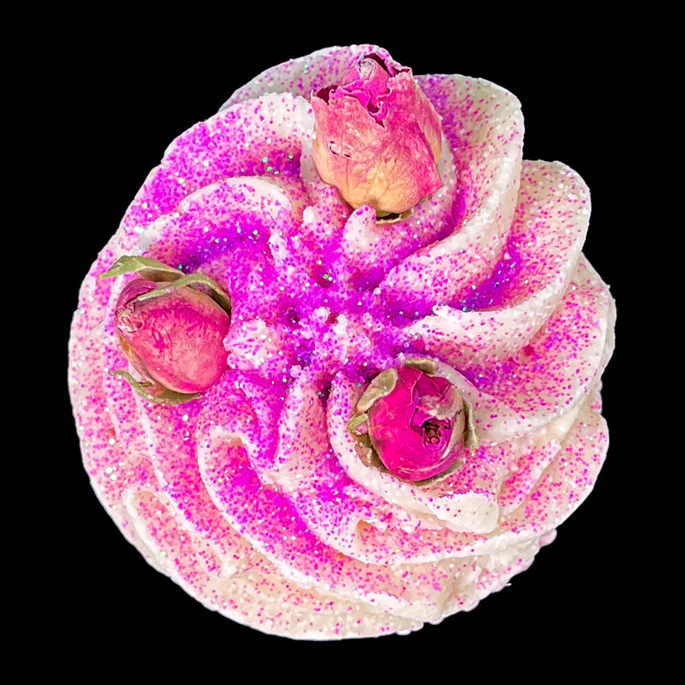 Blumenmaedchen BADECUPCAKE ROSENKNOSPE