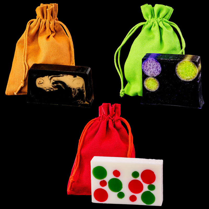 Blumenmaedchen SEIFENSÄCKCHEN Weihnachtliche Geschenksäckchen Groß